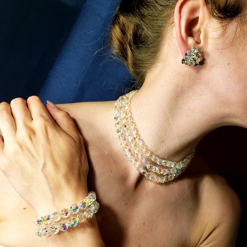 Vintage Swarovski set -3 piece
